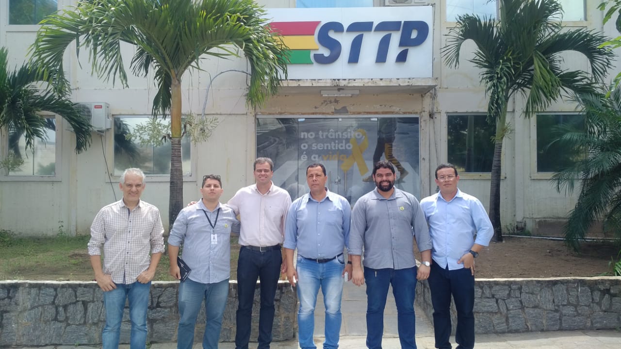 Secretário de Mobilidade Urbana de Cabedelo visita STTP e discute parcerias