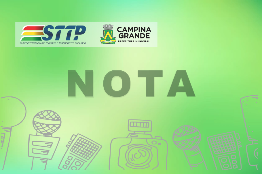 STTP NOTA_ Regulamentação de estacionamento de motos Rua Dr. Severino Cruz – Açude Velho
