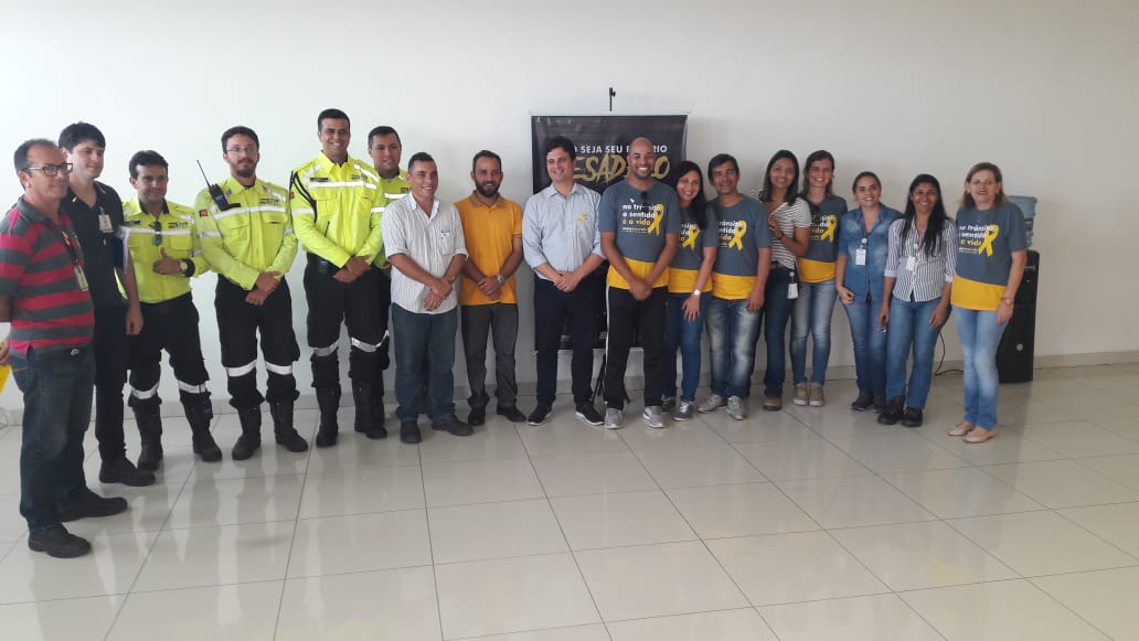 Maio Amarelo promove Palestra e Curso de Pilotagem na Alpargatas