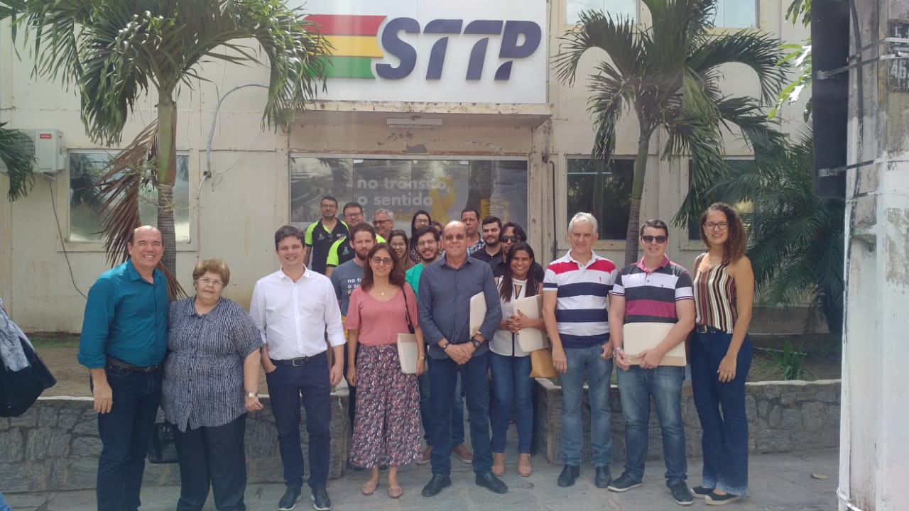 Equipe técnica da Secretaria de Trânsito e Transportes de Olinda faz visita à STTP.