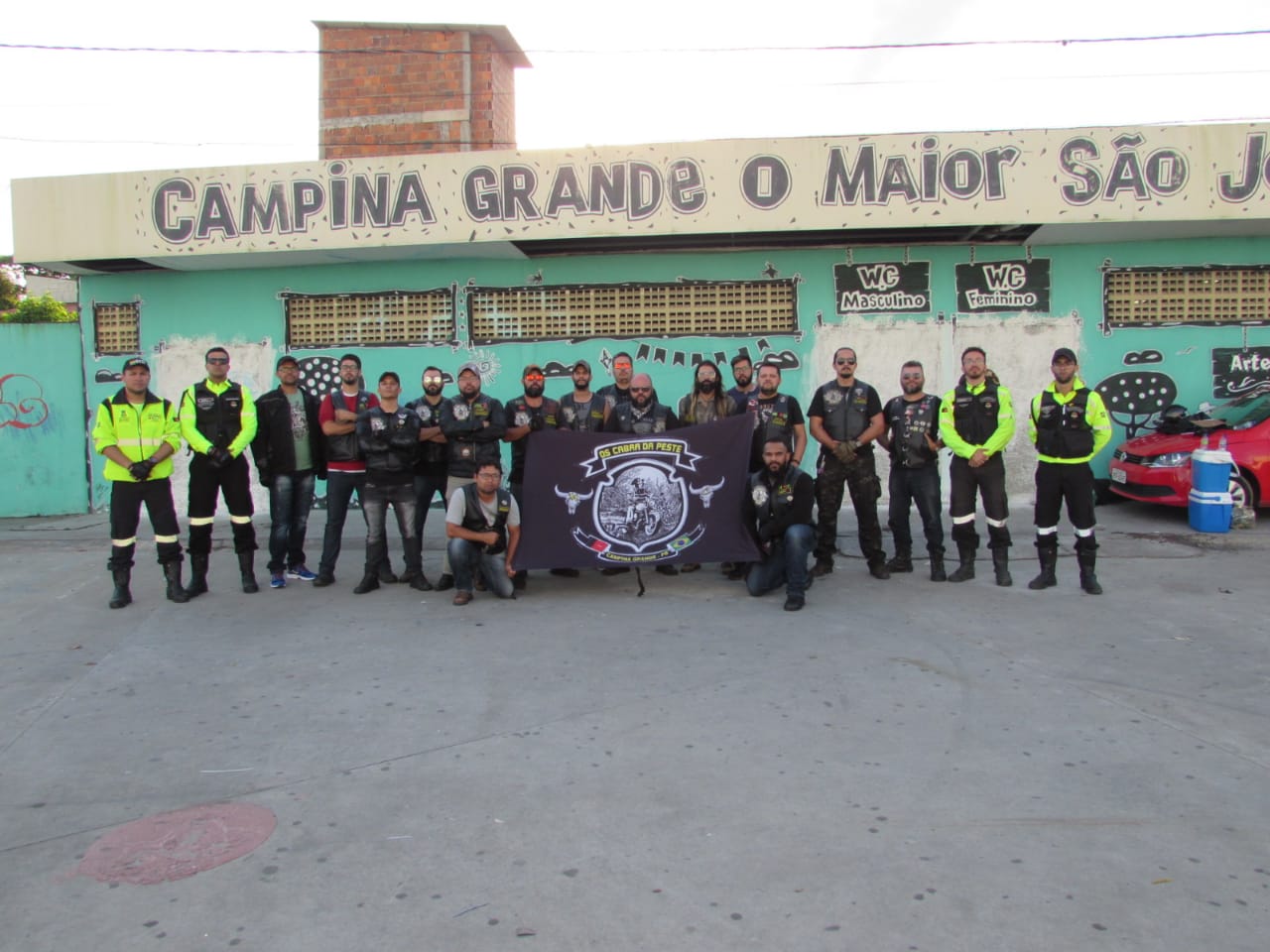 Equipe do projeto “Piloto Legal” ministra curso para motoclubes em Campina Grande.