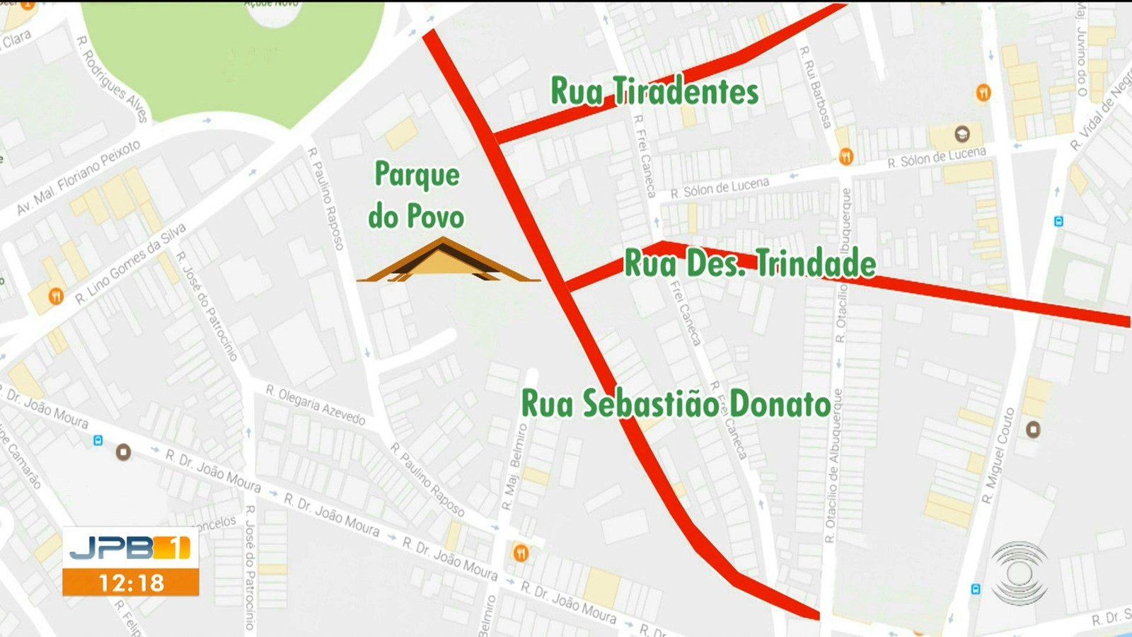 STTP faz novas interdições ao redor do Parque do Povo para o São João 2019, em Campina Grande