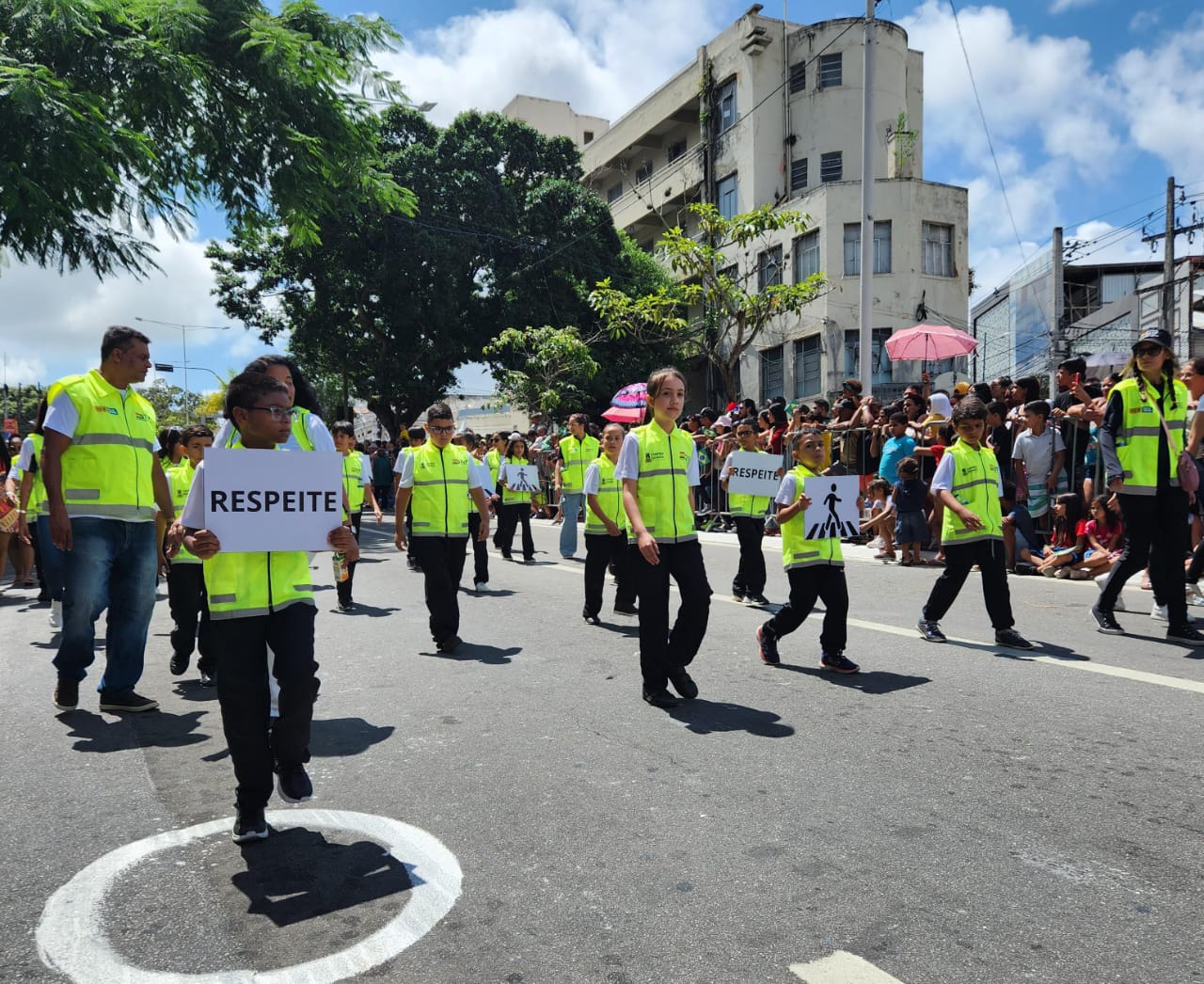 STTP participa ativamente do 7 de Setembro, com ações nas ruas e desfile para apresentação de profissionais e atividades da autarquia na cidade