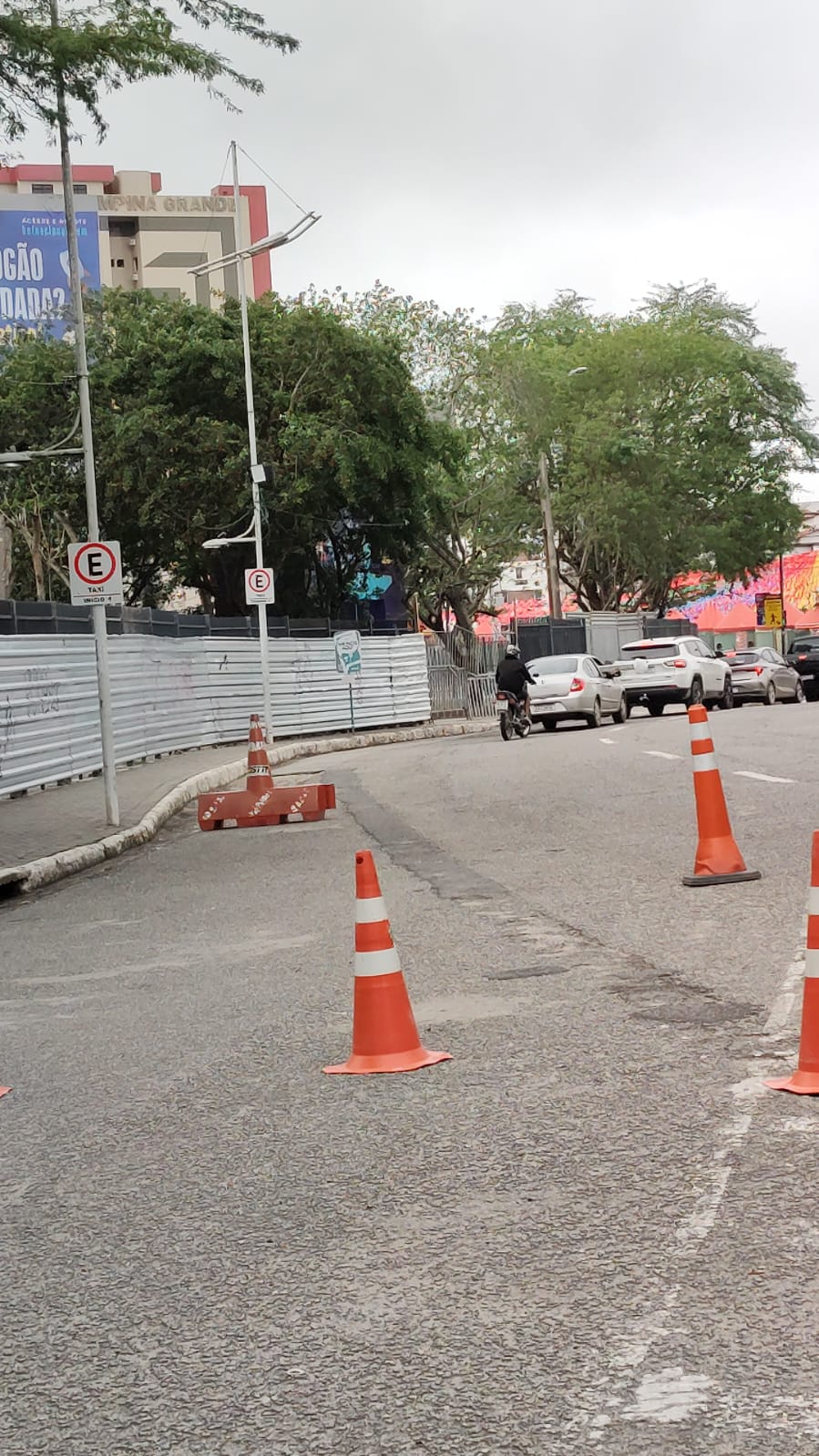 STTP implementa contrafluxo nas proximidades do Parque do Povo para beneficiar condutores e pedestres